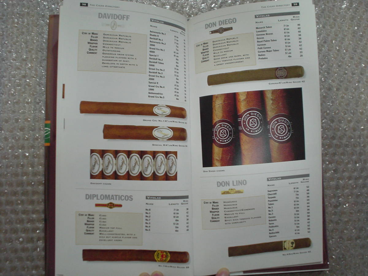  foreign book * cigar * leaf volume [ guidebook ]* smoking . smoke .* Davidoff koi-ba Dunhill * free shipping 