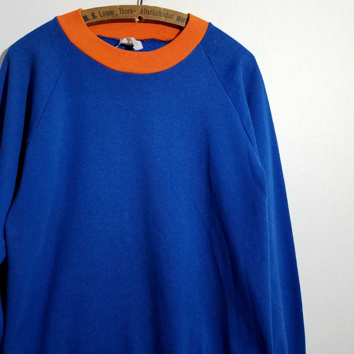 70s USA製 Healthknit 2トーン ビンテージ スウェット M ヘルスニット パーカー トレーナー アメリカ製 50s 60s