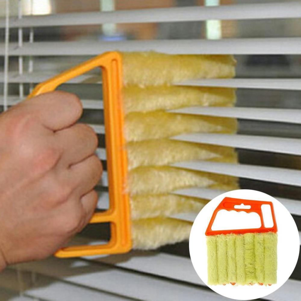 [** new goods **]1pc microfibre window washing brush Venetian blind cleaner brush ... air conditioner duster 