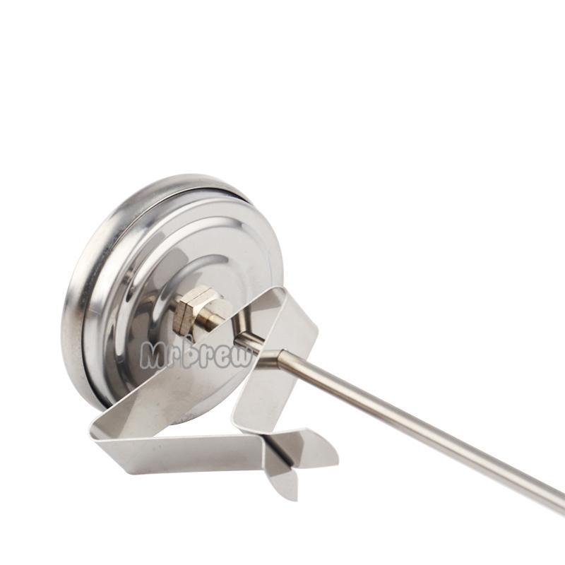 [** new goods **]12 thermometer Probe stainless steel steel original work dial thermometer beer wine . structure kettle 