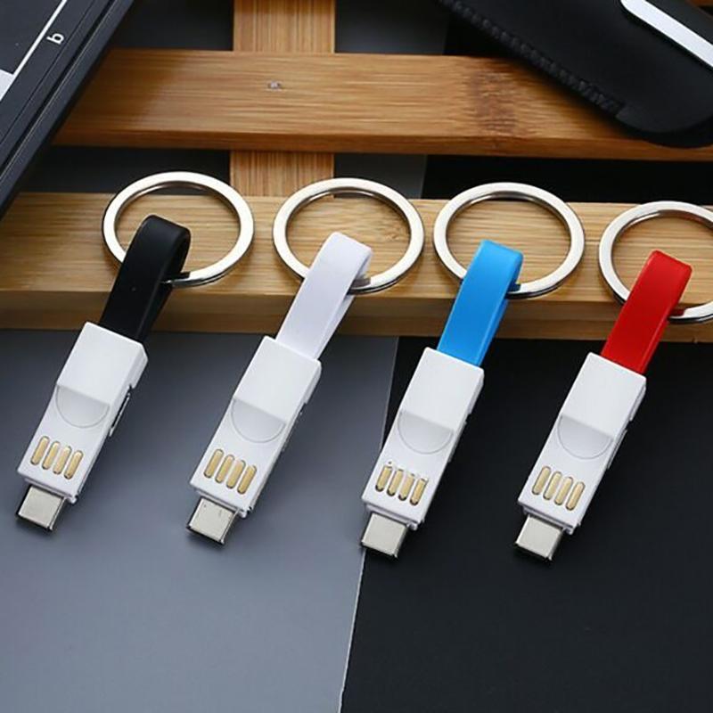 3.1 usb кабель микро usb модель c 8 пин кабель iphone 11 Pro xr × Samsung huawei фирма 3A Mini брелок для ключа зарядное устройство зарядка ke-