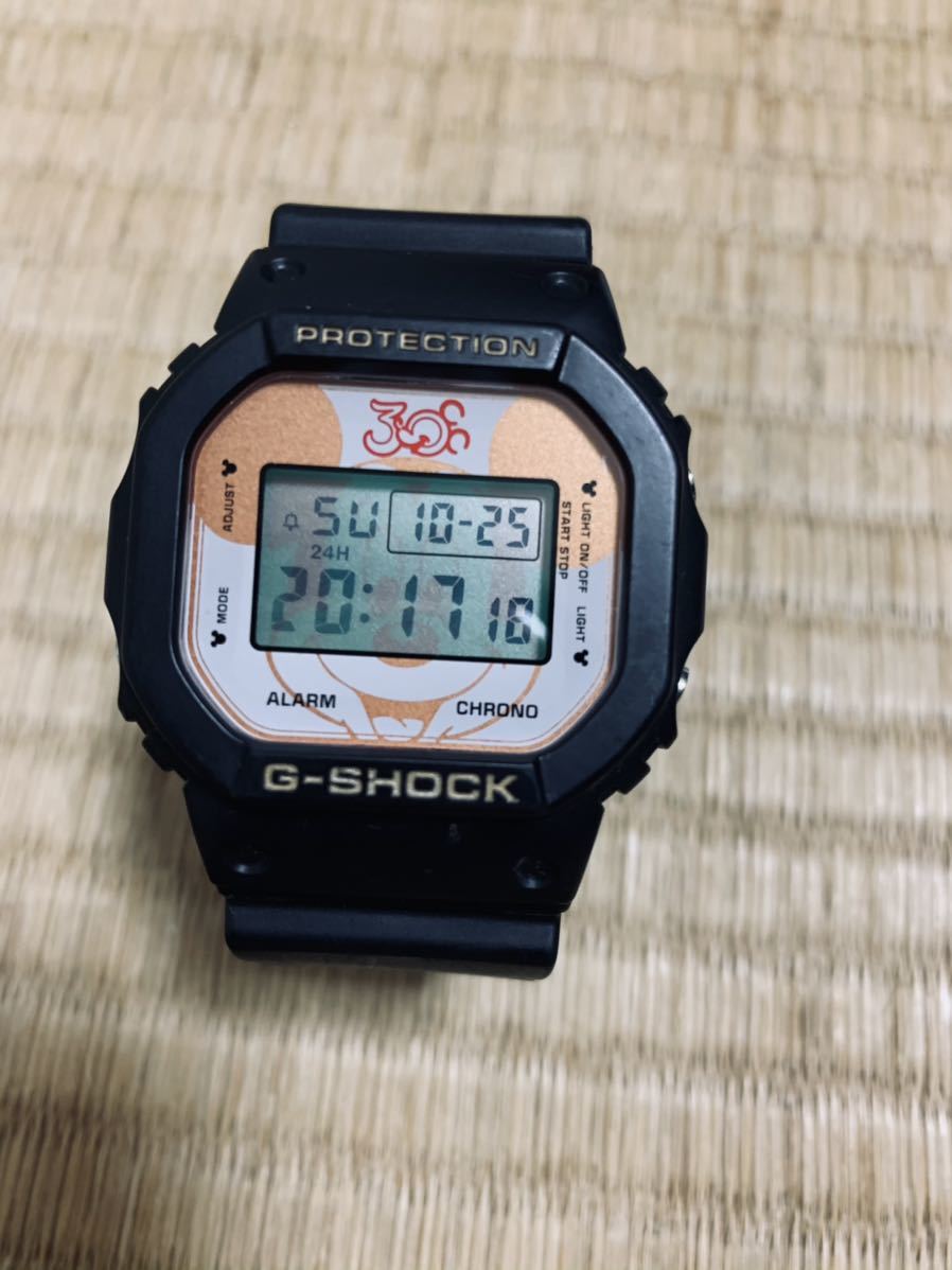 ☆即決☆G-SHOCK/Gショック/東京ディズニーリゾート30th記念/DW-5600VT/ミッキーマウス/CASIO/カシオ/限定/コラボ/リミテッドエディション_画像5