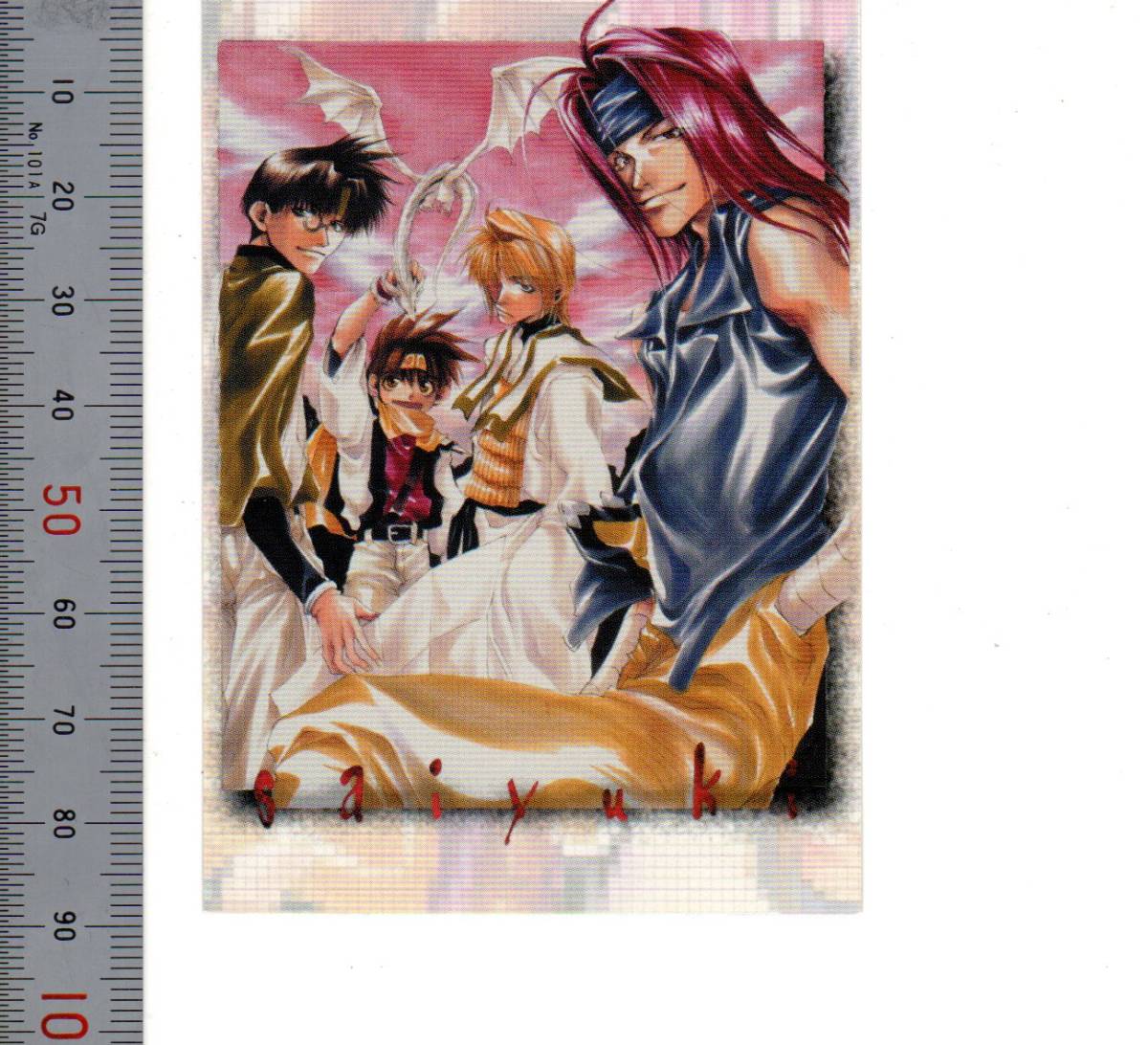 "№ 05 Comic Series 05 Наклейка Sanzo Goku Goku Goku Yahachi -genzen Maden Saiyuki"