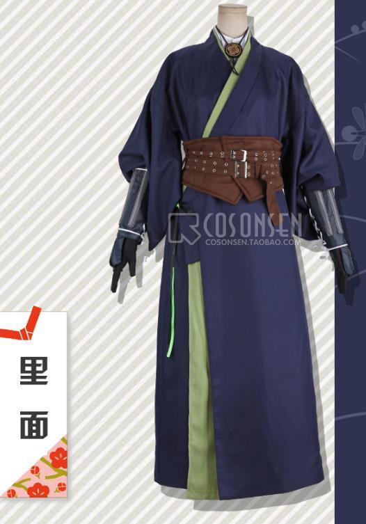 修正版 刀剣乱舞 南海太郎朝尊 コスプレ衣装風(ウィッグ 靴別売り)_画像5