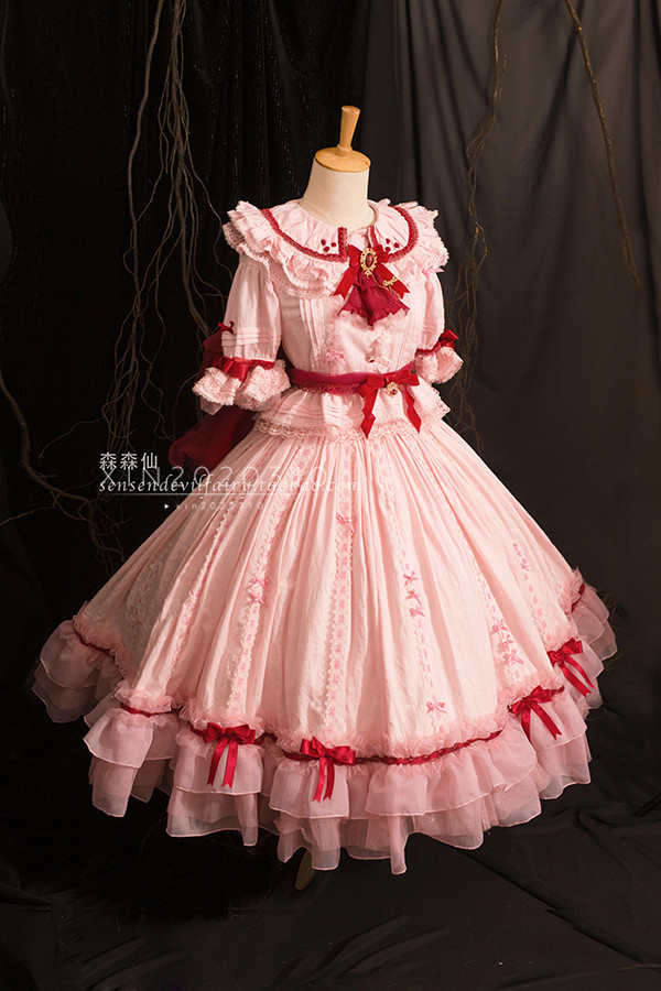 修正版東方Project レミリア・スカーレット○コスプレ衣装+ウィッグ+