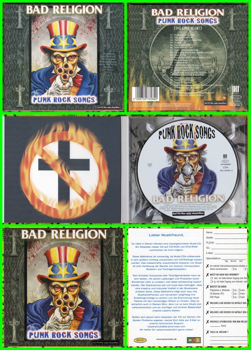 Yahoo!オークション - 廃盤 米国産PunkRock ≪輸入盤デジパック Yahoo!オークション - 廃盤 米国産PunkRock ≪輸入盤デジパック