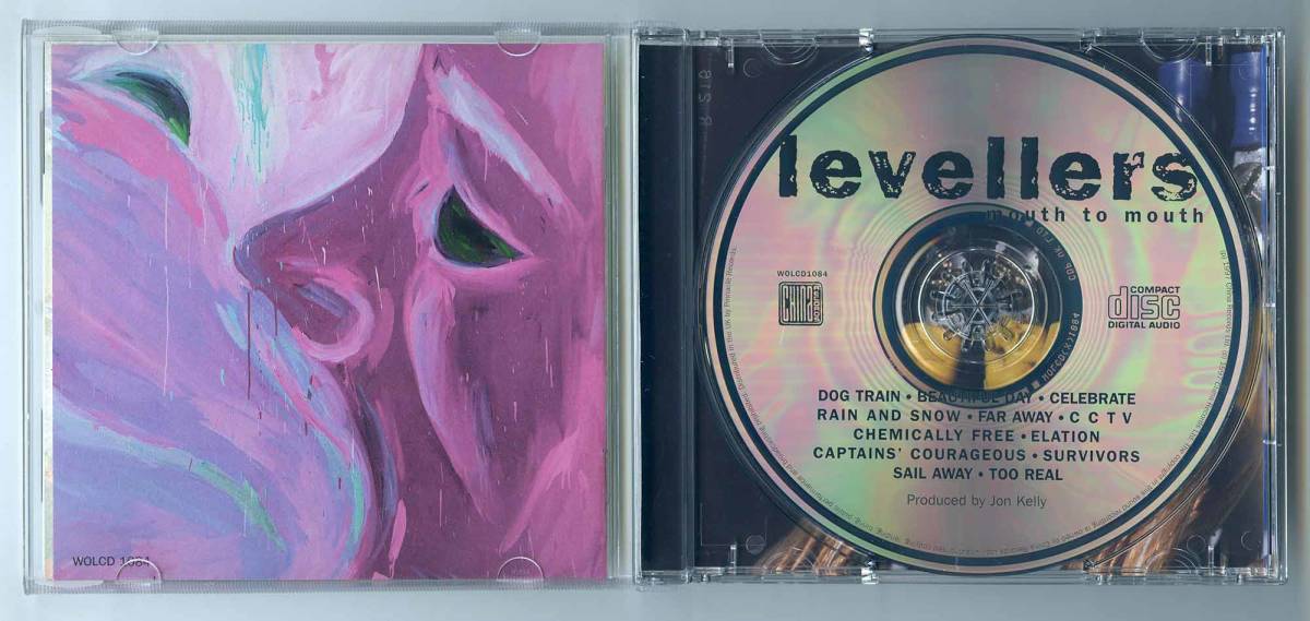 Levellers（レヴェラーズ）CD「Mouth To Mouth」UK盤オリジナル WOLCD 1084_画像3