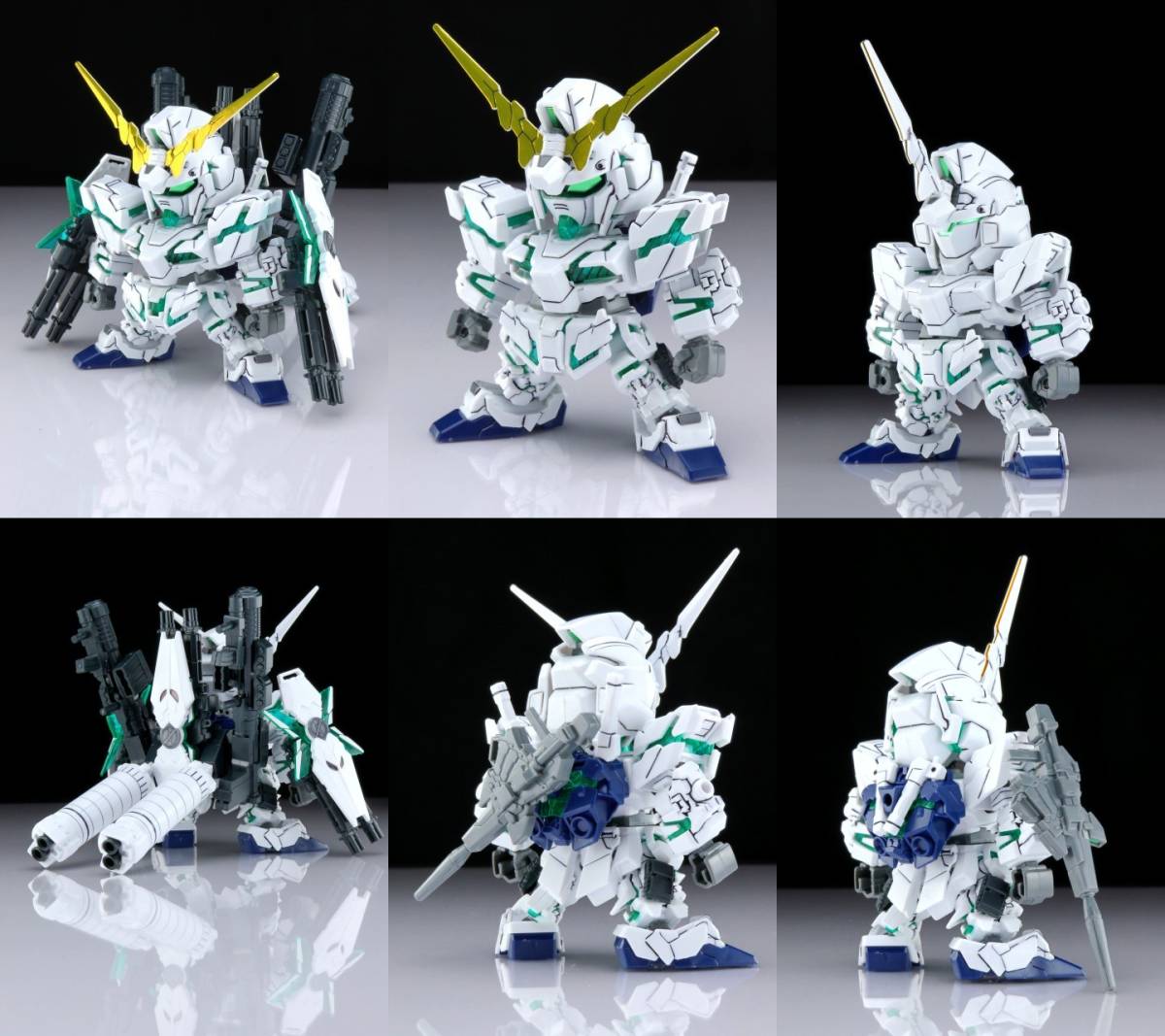 G0109完成品 SDガンダム 1号機 フルアーマー ユニコーン ガンダム UCガンダム Gジェネレーション BB戦士 デストロイ モード 変形 FA RX-0_画像2