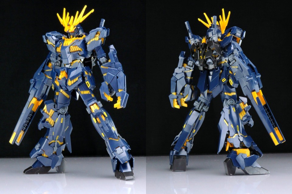 G0109完成品 1/144 HGUC 2号機 ユニコーン ガンダム バンシィ デストロイ モード HG UCガンダム RX-0 連邦軍 MS 試作型 指揮官機 バンダイ_画像2