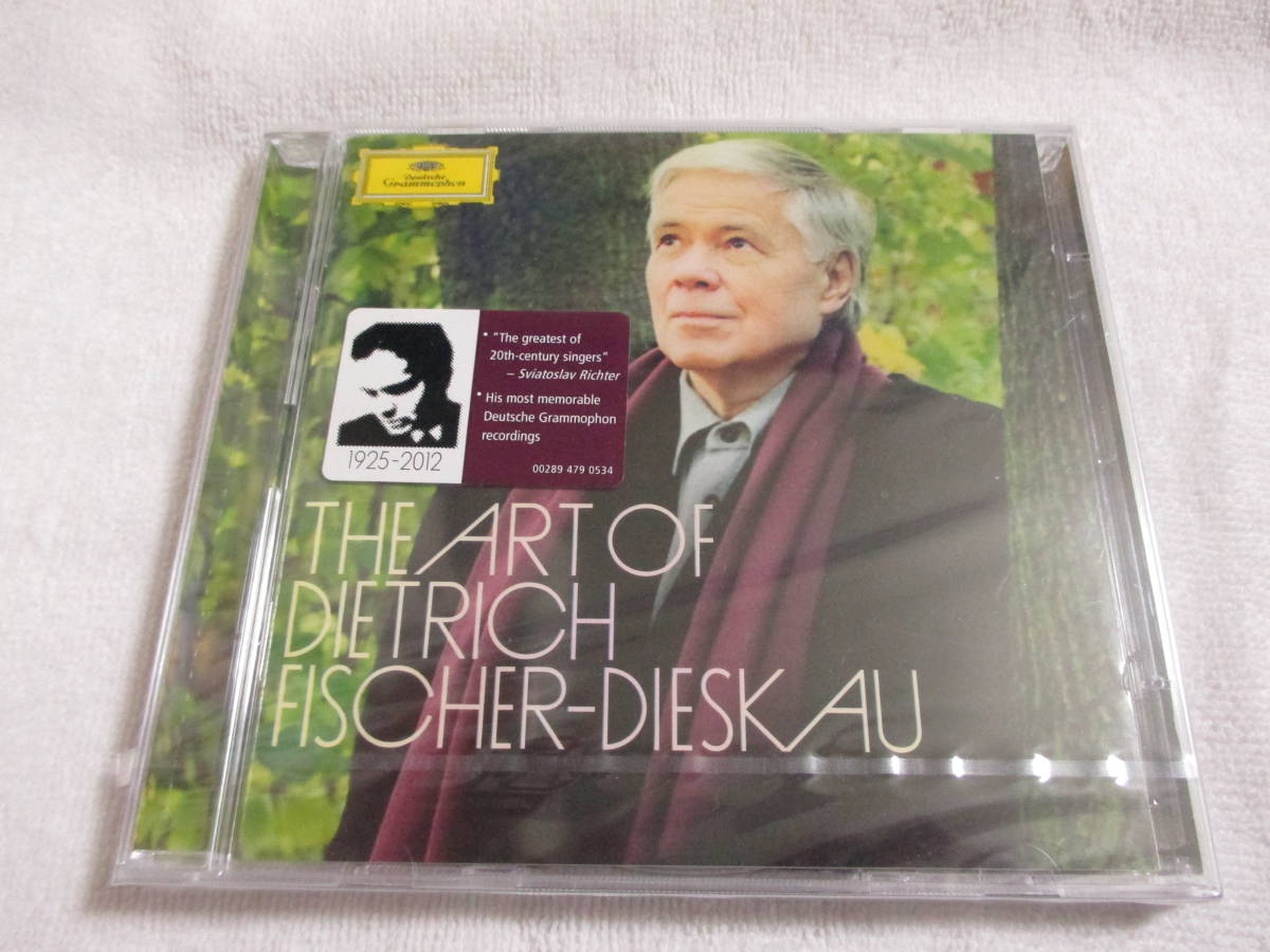 【新品】CD Art of Dietrich Fischer-Dieskau/ディートリヒ・フィッシャー＝ディースカウ （グラモフォン）発送クリックポスト_画像1