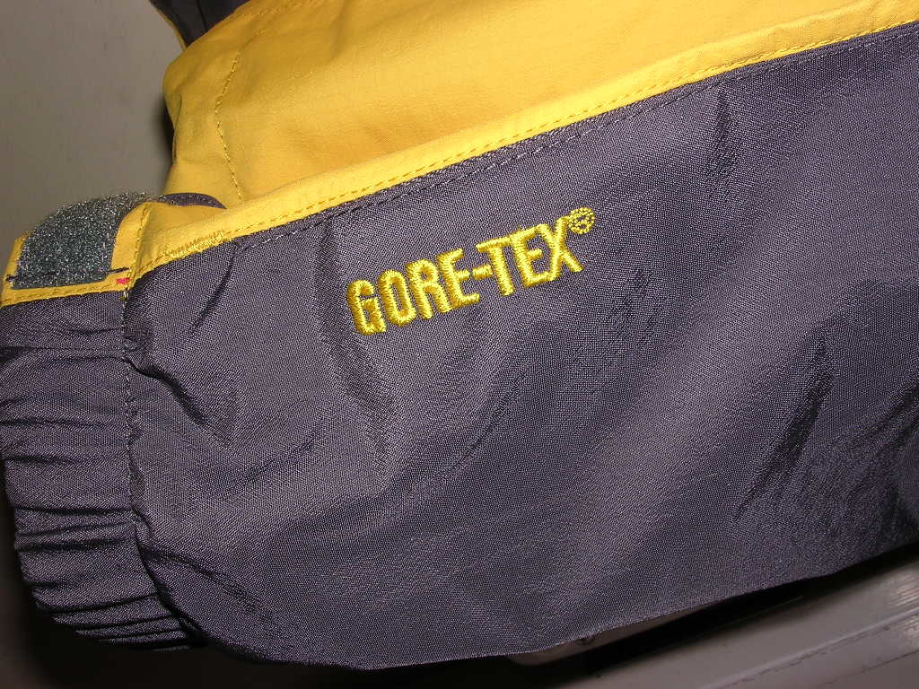  beautiful goods 00s Marmot Marmot GORE-TEX mountain parka L yellow / gray vintage old jacket 
