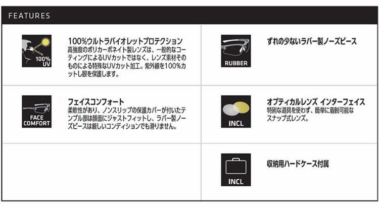 新品未使用 BBB SUNGLASS BSG-45 アダプト スモーク サングラス ブラック イエロー 131327_画像3