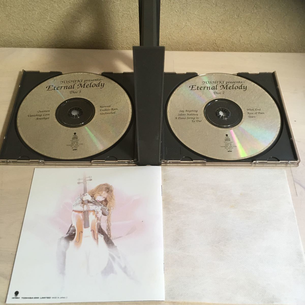 CD/ YOSHIKI presents～　Eternal Ｍelody アルバム　2枚組　[C-2]_画像3