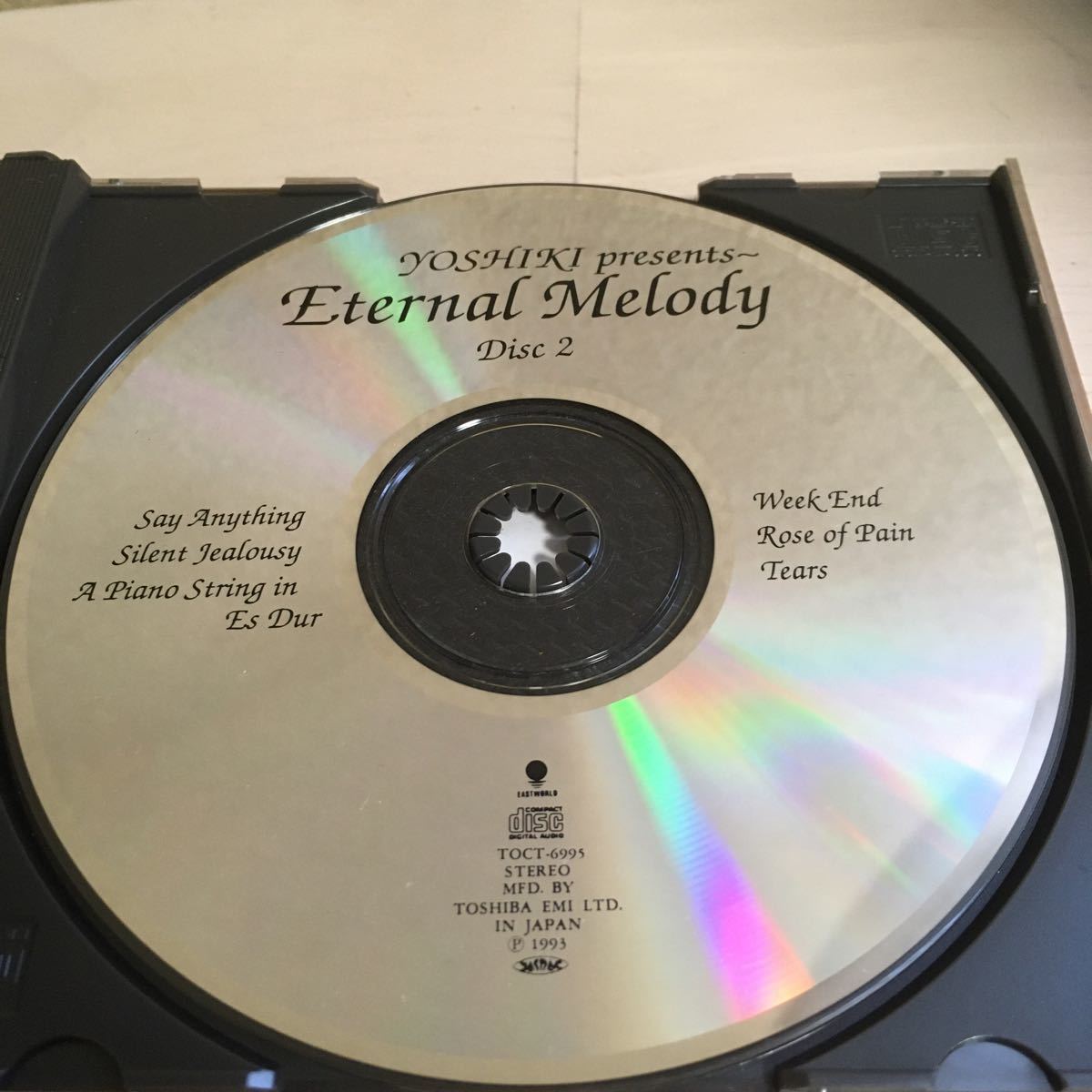 CD/ YOSHIKI presents～　Eternal Ｍelody アルバム　2枚組　[C-2]_画像7