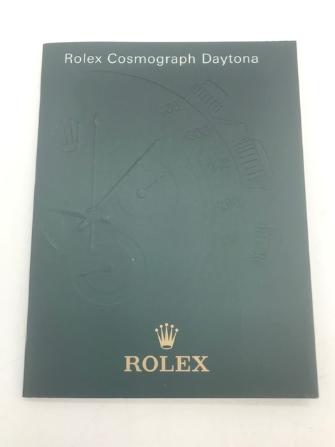 ROLEX　ロレックス　本物　デイトナ　116520、116523、116528　2005年製　純正冊子