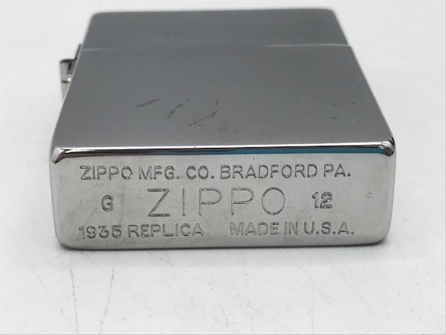 ZIPPO　ジッポ　無柄デザイン　シルバー　オイルライター_画像4