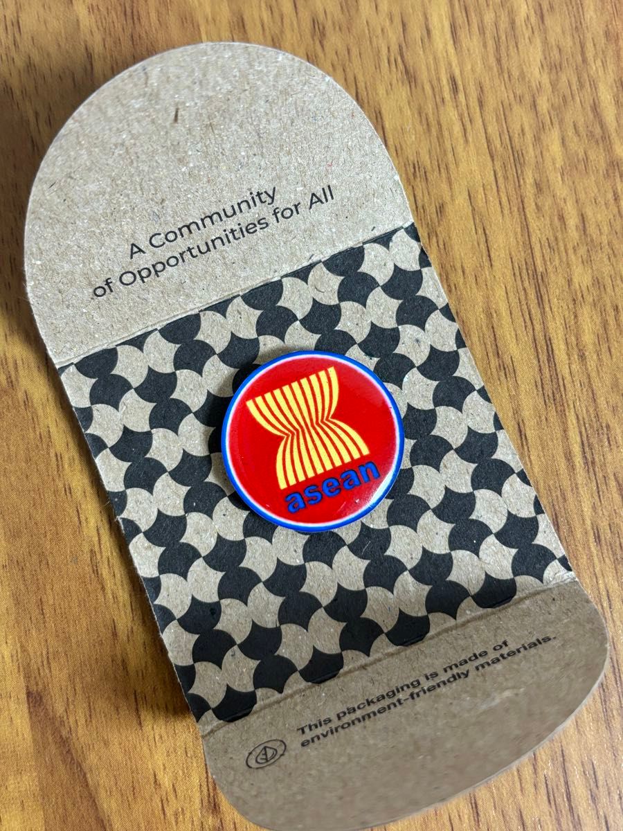 ASEAN ピンバッジ アセアン トレイルチャレンジ EXPO2025 大阪 関西