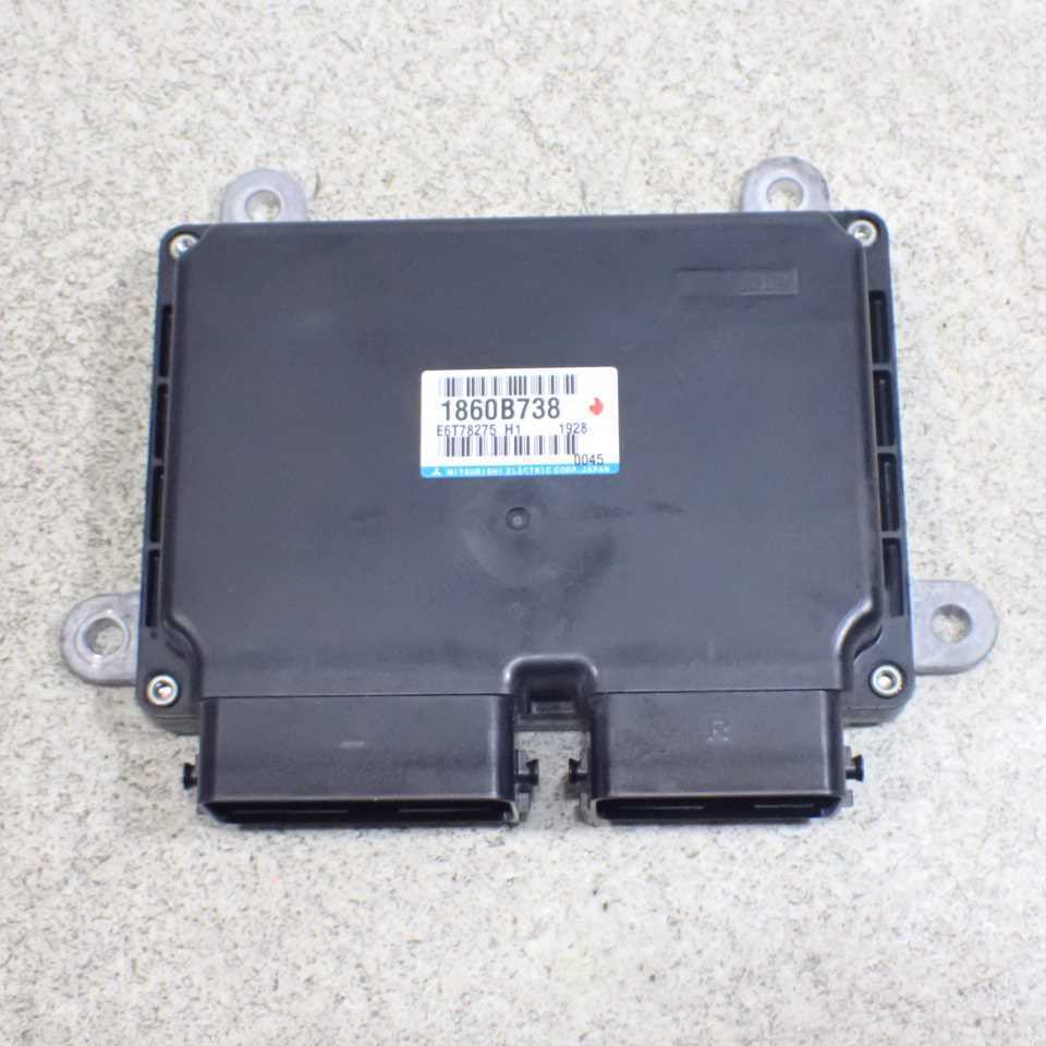 平成23年 RVR GA4W 前期 純正 エンジンコンピューター ECU 4J10 1860B738 中古 即決_画像2