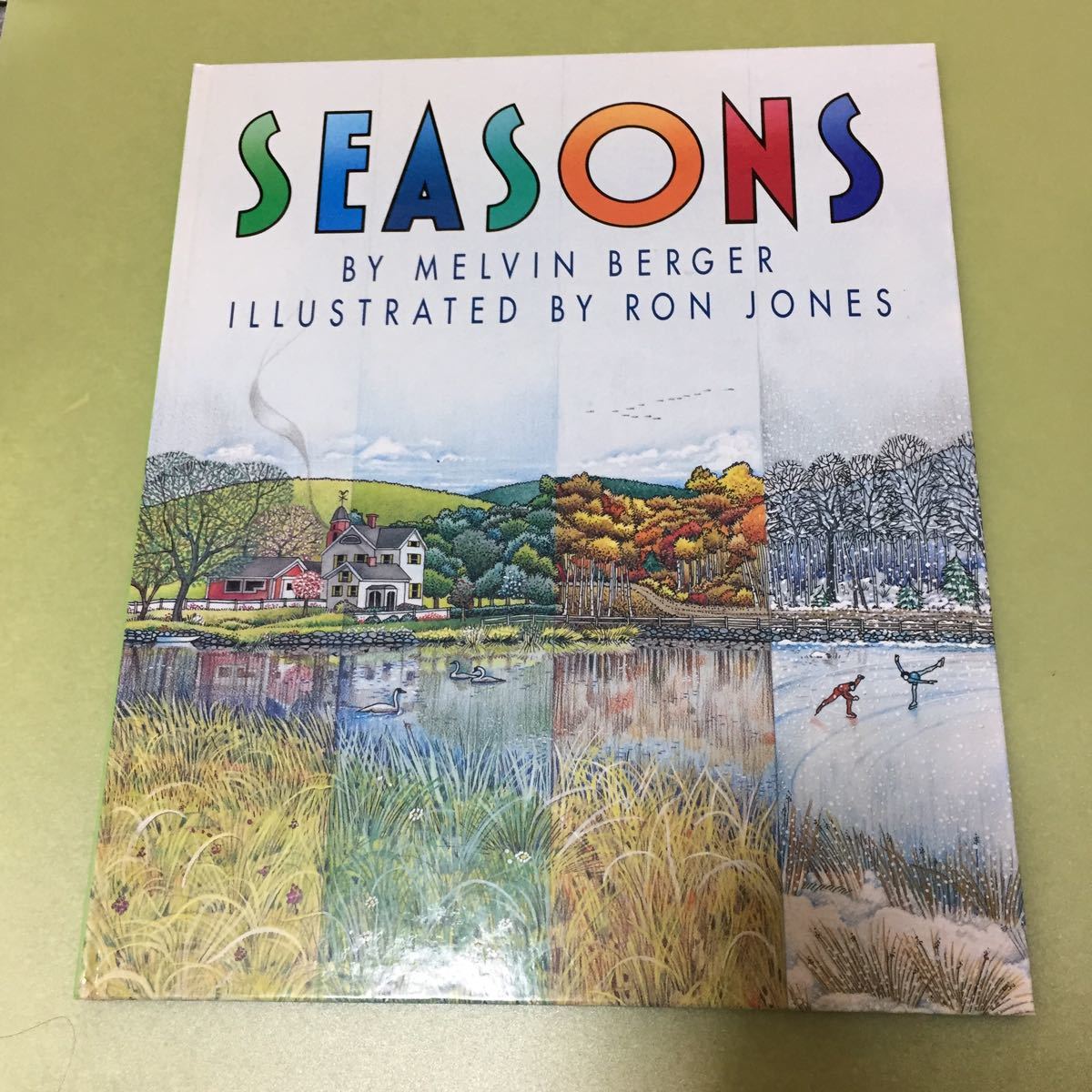 英語絵本 SEASONS BY MELVIN BERGER RON JONES_画像1