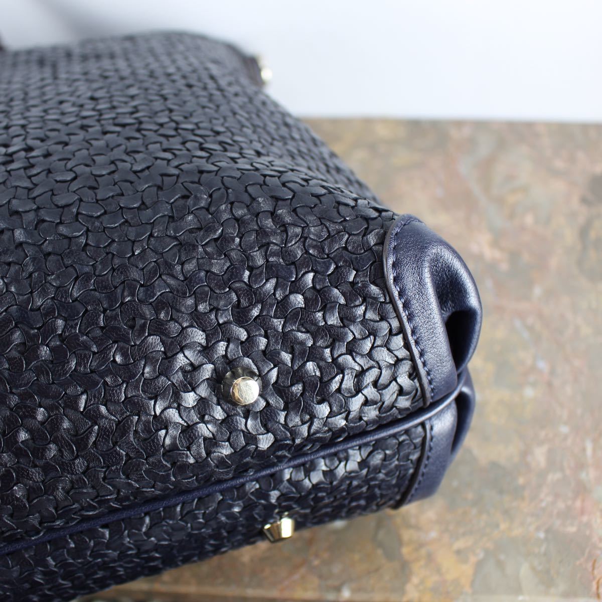 新品同様ANYA HINDMARCH EBURY LEATHER 2WAY SHOULDER BAG/アニヤ