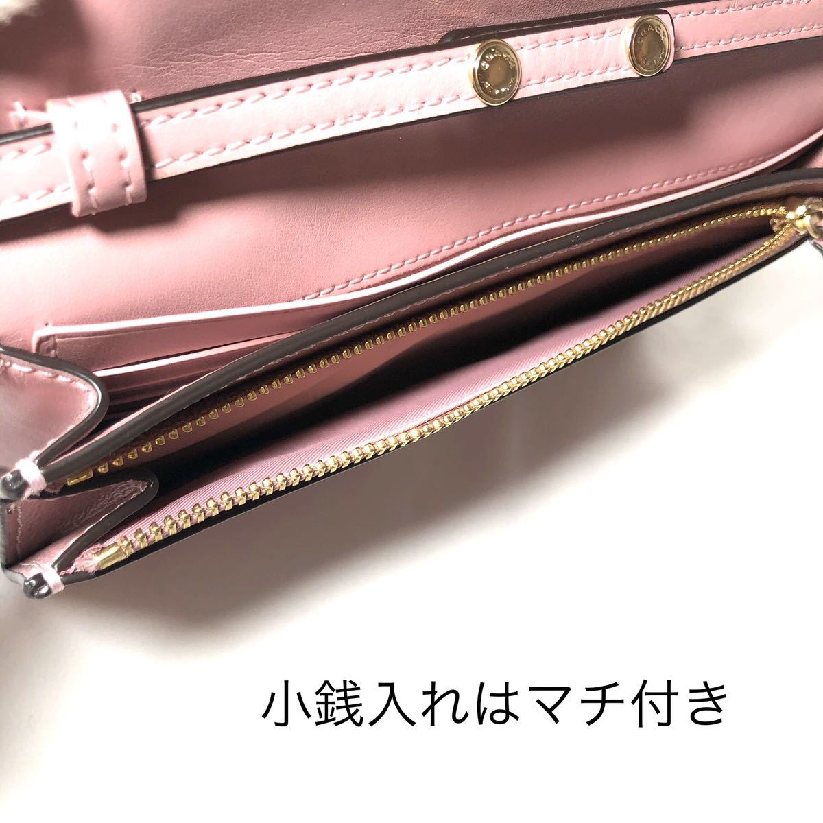 【新品】COACH コーチ ショルダーバッグ クロスボディ クラッチ ウィズ マルチ フローラル プリント 花柄 チョーク ピンク ホワイト F87688_画像5