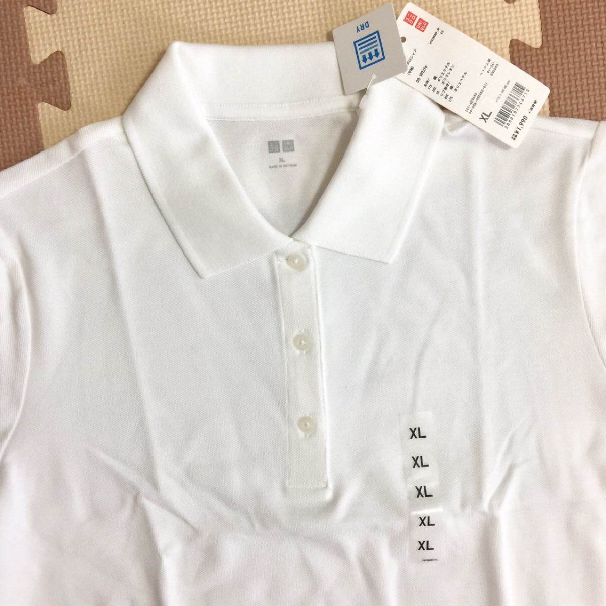 Paypayフリマ 新品 Uniqloユニクロ 半袖ストレッチカノコポロシャツ Xl 白 レディース Paypayフリマ 新品 Uniqloユニクロ 半袖ストレッチカノコポロシャツ Xl 白 レディース