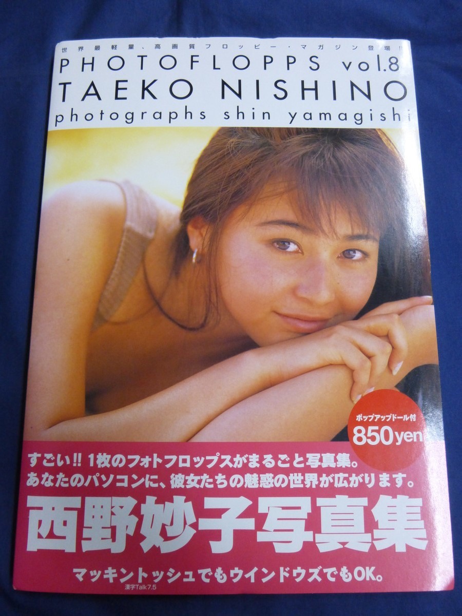 ○ Taeko nishino "Фото флоппс Vol.8 Фотография" Фотобак