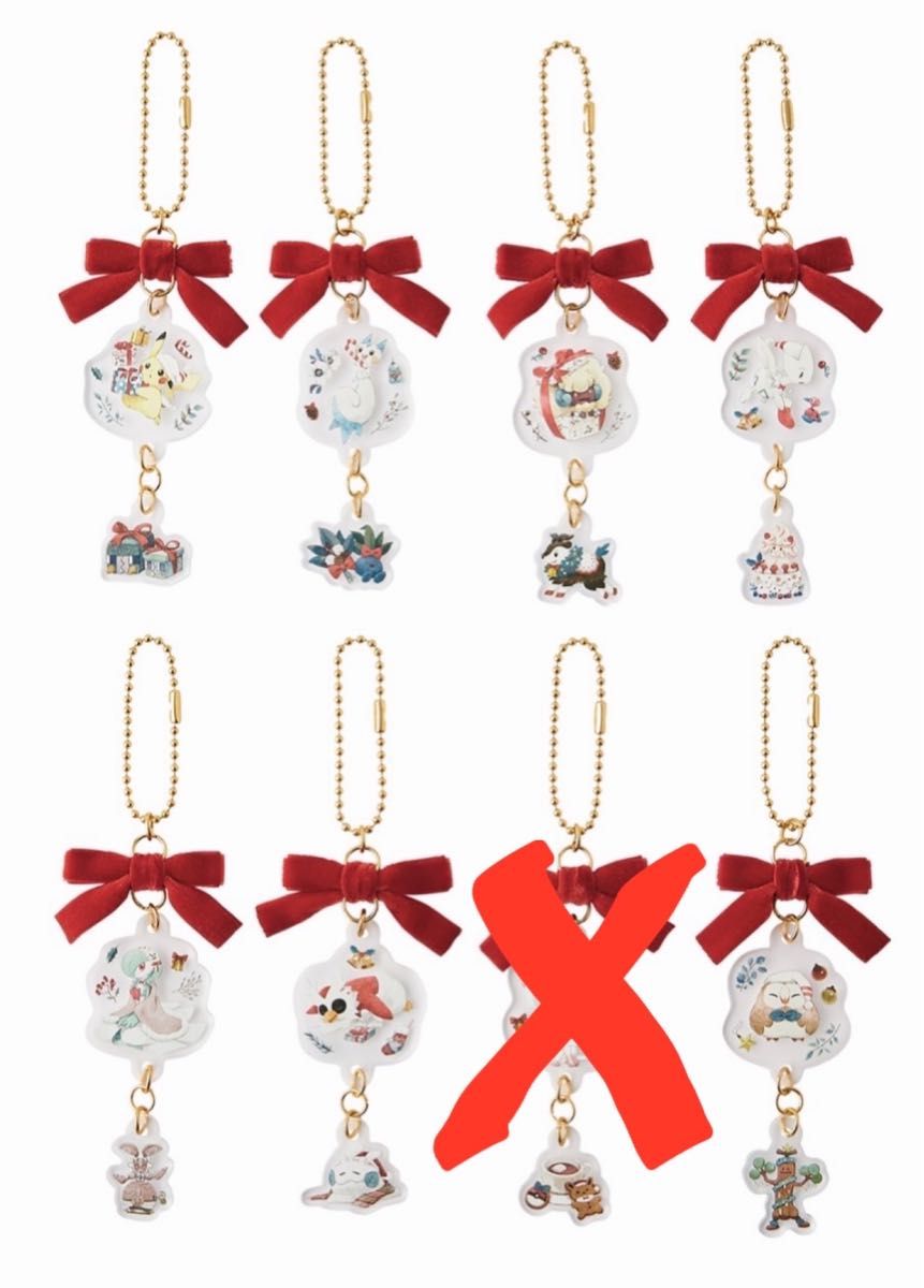 ポケモンセンター　クリスマス　オーナメント　アクリルオーナメントコレクション ポケモンセンター クリスマス オーナメント アクリル