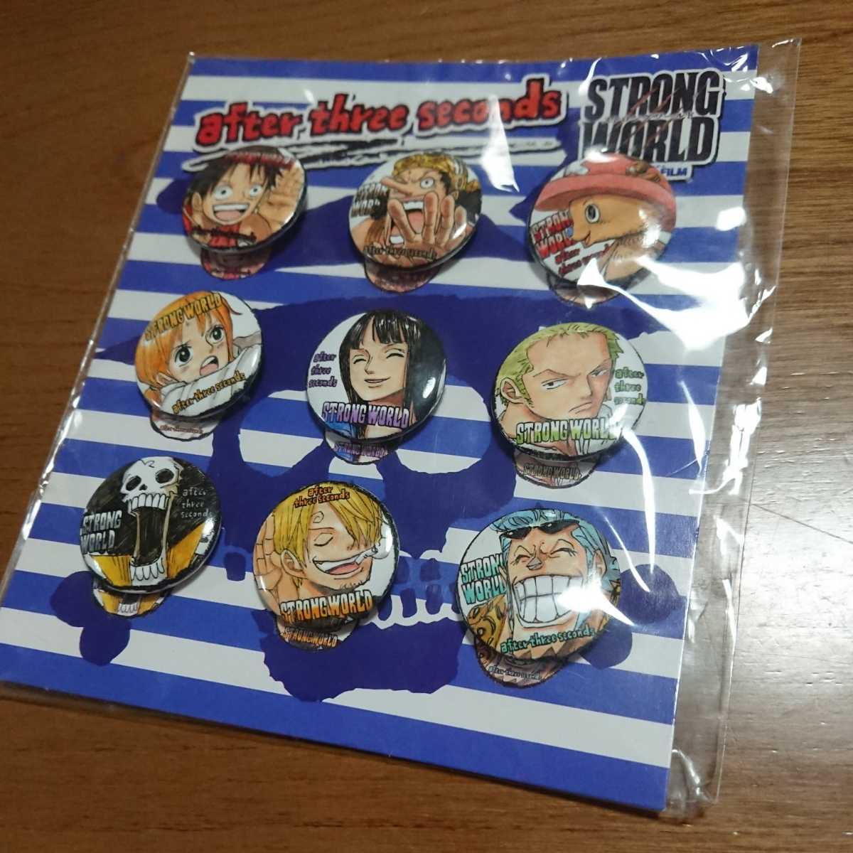 ONE PIECE FILM STRONG WORLD 缶バッジ 前売り特典 _画像1