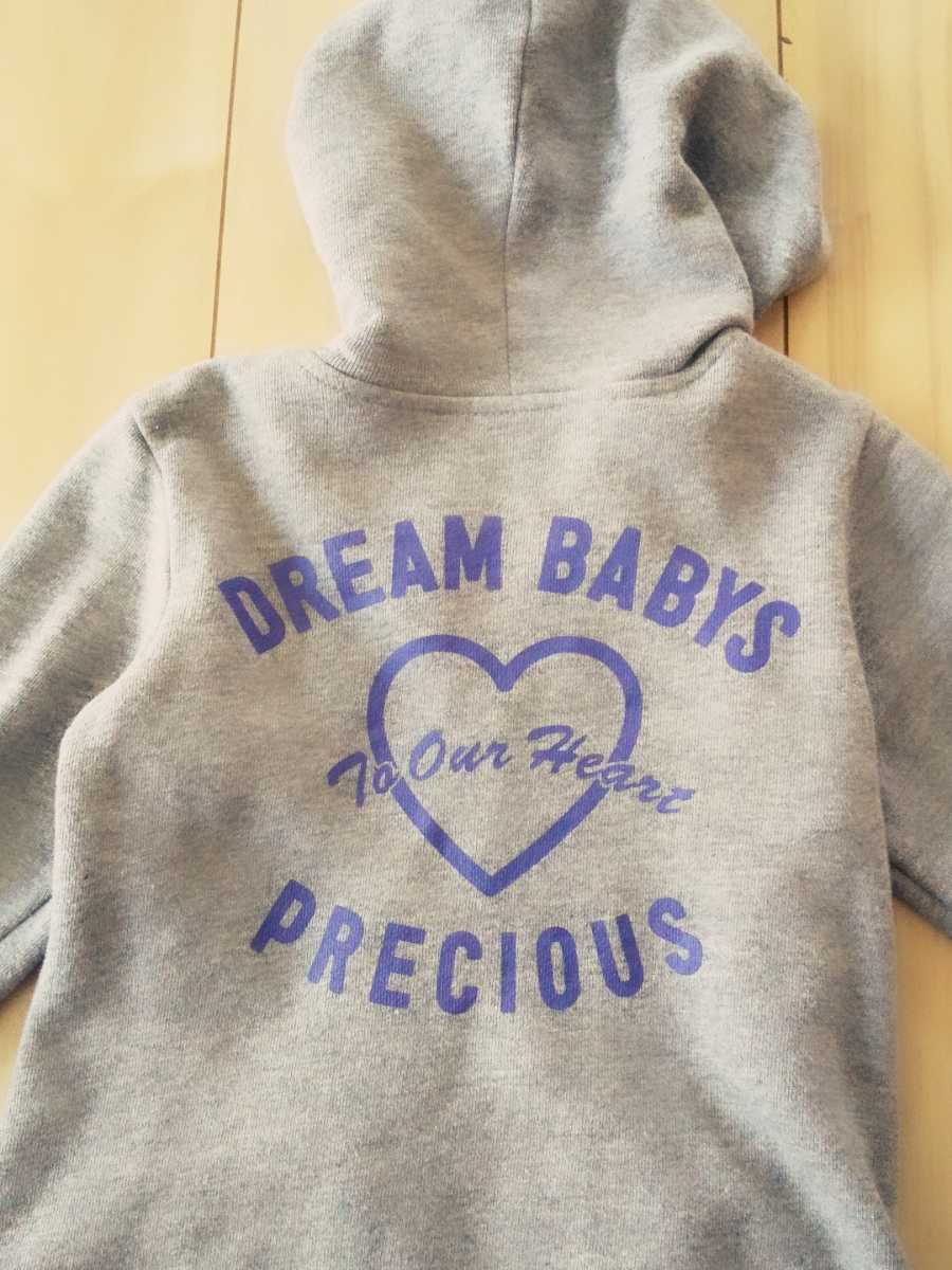 DREAM BABYS/100cm* tyrolean! long height sweat Parker 