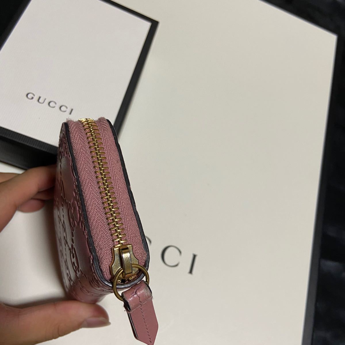 GUCCI グッチ　コインケース　小銭入れ　カードケース　ggスプリーム