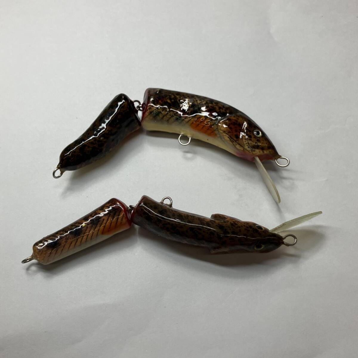 △△【1円スタート】 誠ミノー ハンドメイドルアー ジョイント 4個まとめ やや傷や汚れあり_画像5
