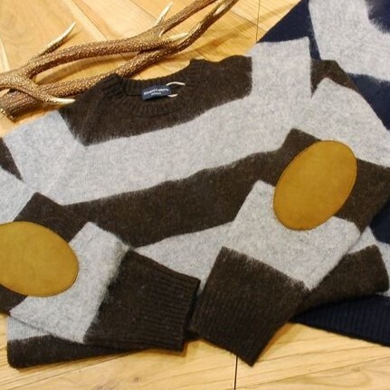 半額開始【新品同様/Ｌ】スタンダードカリフォルニア セーター ニット シャギー ボーダー //STANDARD CALIFORNIA Sweater スタカリ 日本製_画像10