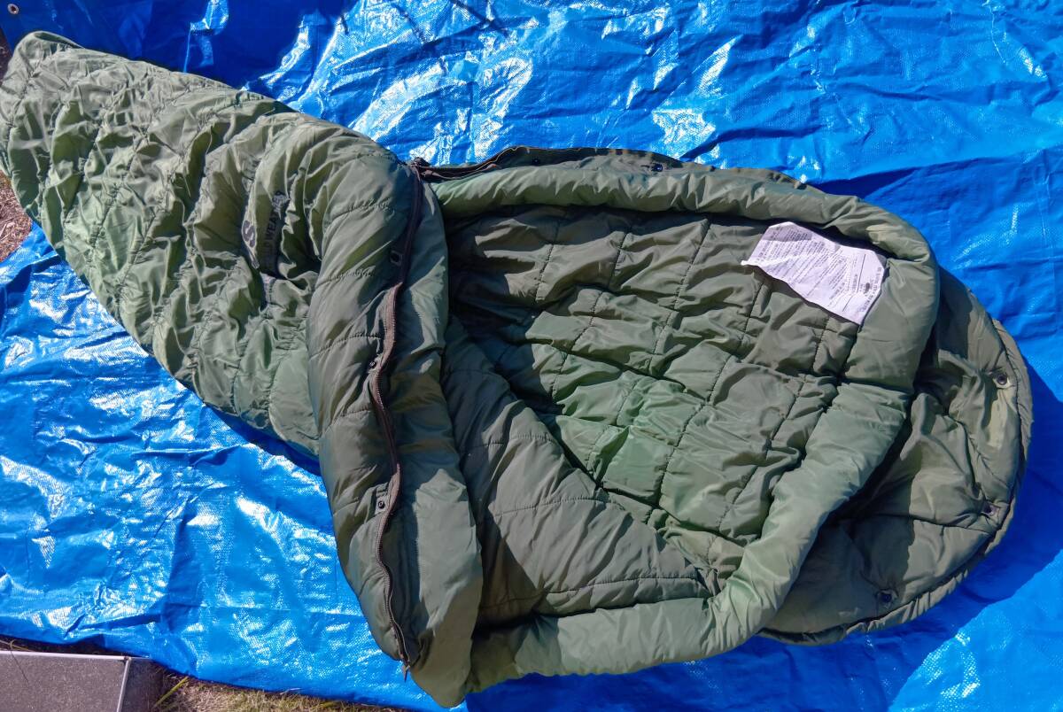 * последний лот не использовался вооруженные силы США спальный мешок Extreme холодный ue The -extreme cold weather коллекция товар чистый. спальное место в транспортном средстве снег средний кемпинг 