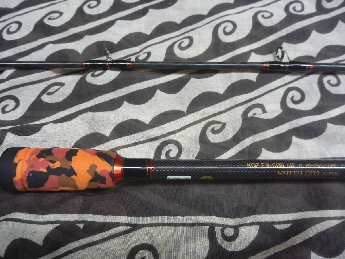 KOZエクスペディション KOZ EX-C60L/J2 美品 トンジギ ジギング スミス_画像2