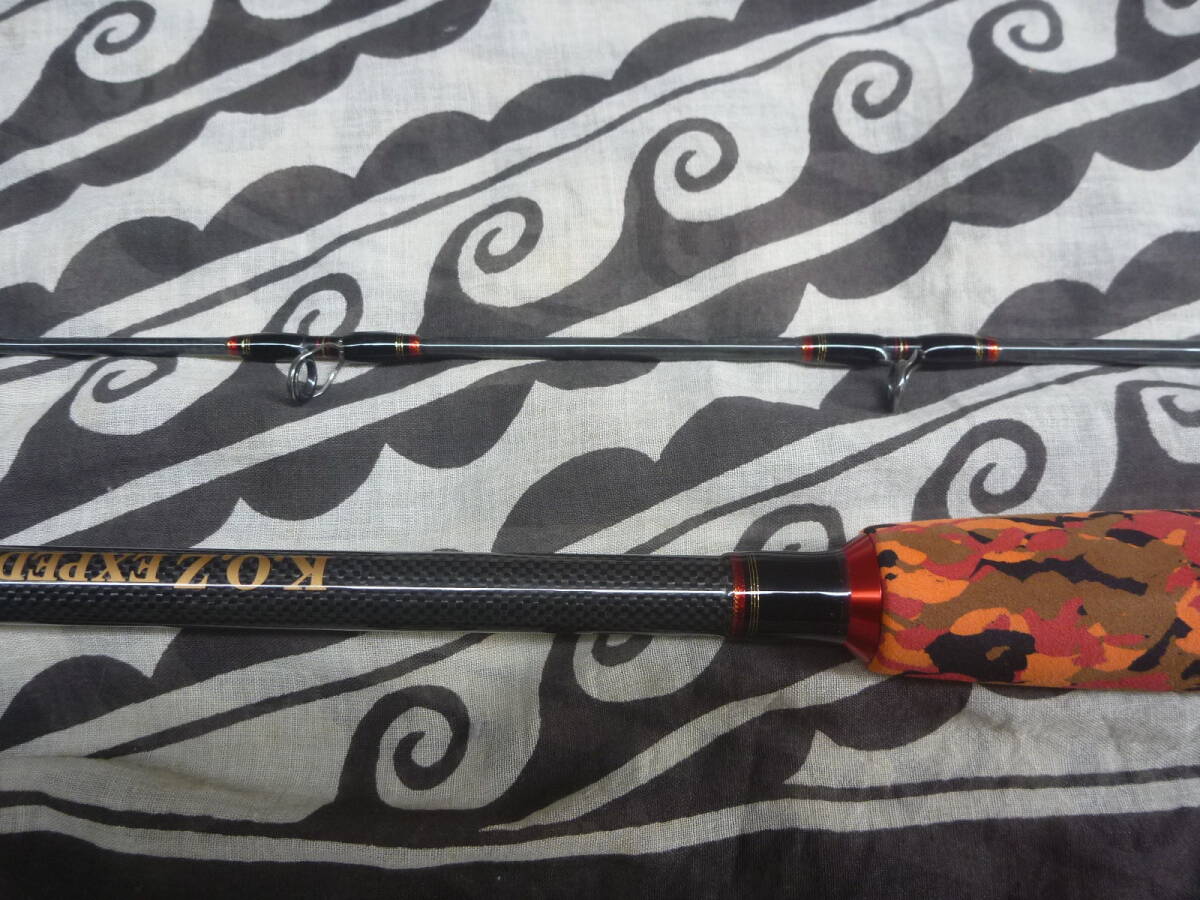 KOZエクスペディション KOZ EX-C60L/J2 美品 トンジギ ジギング スミス_画像6