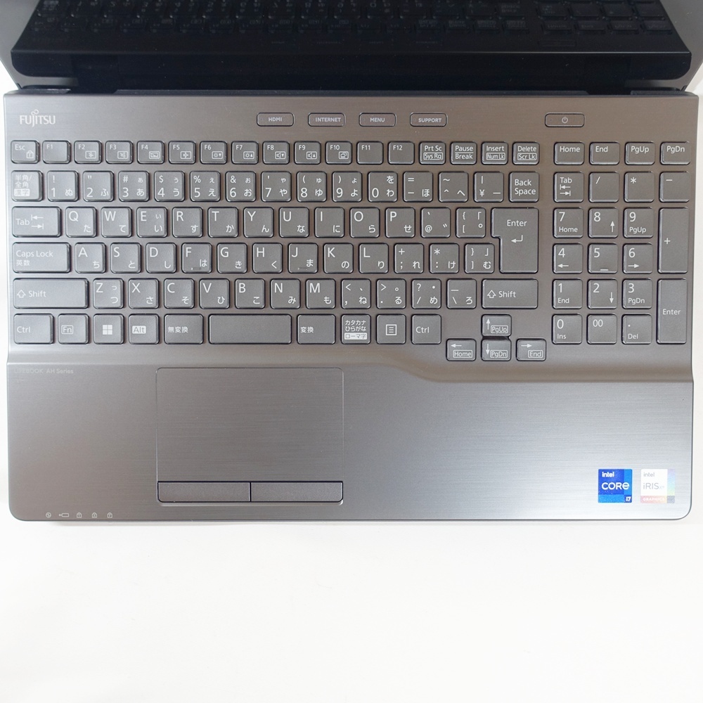 【ジャンク】富士通 AH77/H2 2023年製 第12世代 Core i7-1260P 12コア16スレッド SSD512GB メモリ16GB 部品取りや再起させられる方向け 859_画像4