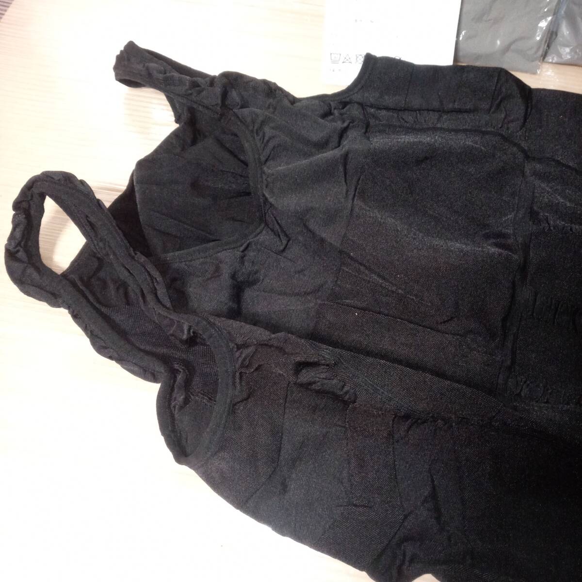 （M-1）シックスパックメンズタンクトップ　加圧タイプ　L～LL　2枚セット　全国送料無料!!　_画像4