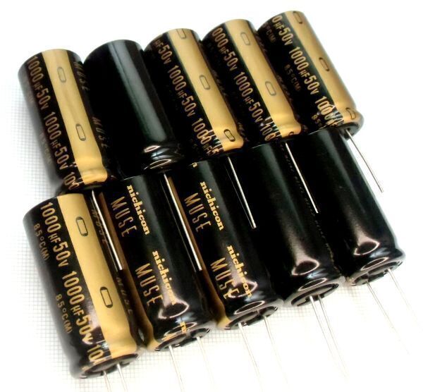 [10個] ニチコン MUSE KZ 50V 1000uF ★ 最高グレード品 生産終了品_画像1