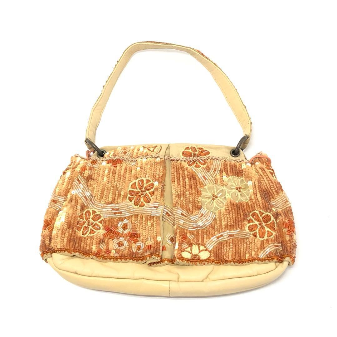 75◆CO/Jamin Puech ビーズ ハンドバッグ 111005_画像2