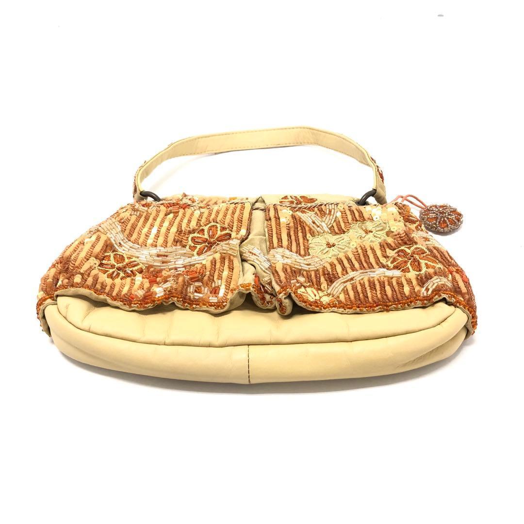 75◆CO/Jamin Puech ビーズ ハンドバッグ 111005_画像3