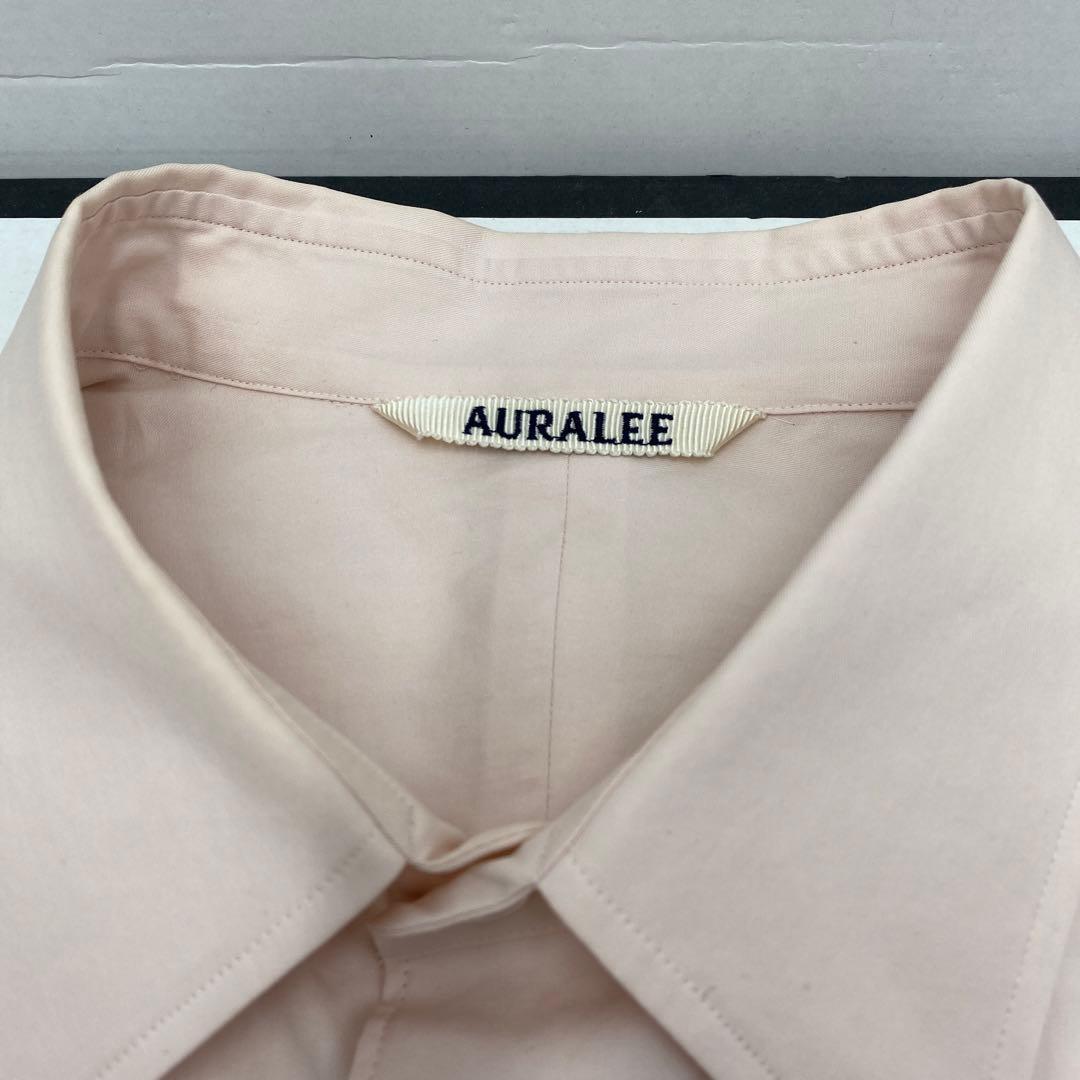 67◆CO/AURALEE WASHED FINX TWILL SHIRT サイズ:5 111203_画像5