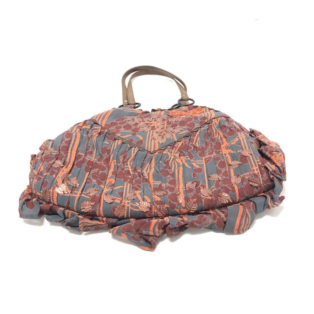 75◆CO/Jamin Puech 総柄 ハンドバッグ 111411_画像3