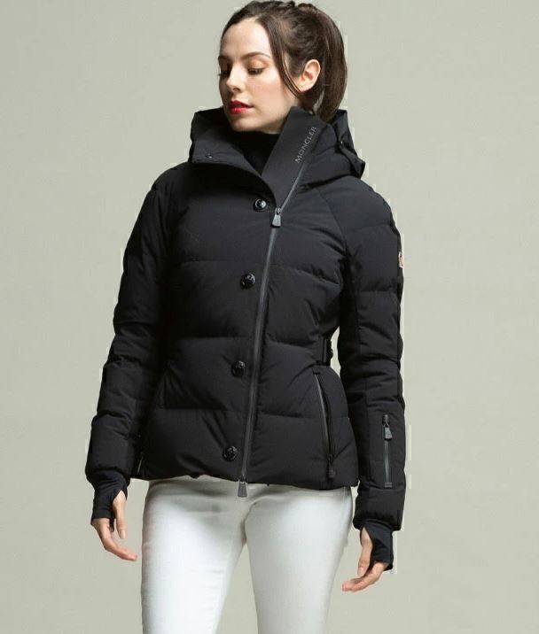 モンクレール グルノーブル ナイロン ダウン ジャケット ブラック 国内正規品 レディース MONCLER #A2_画像1