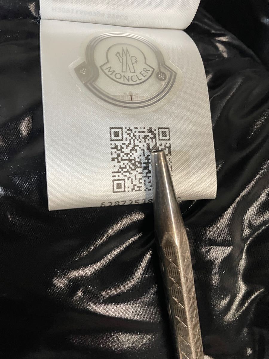 22AW モンクレール モノグラム ダウン ジャケット ブラック 国内正規品 MONCLER #A4_画像8