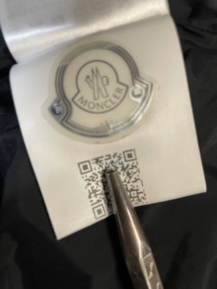 モンクレール グルノーブル ナイロン ダウン ジャケット ブラック 国内正規品 レディース MONCLER #A2_画像9