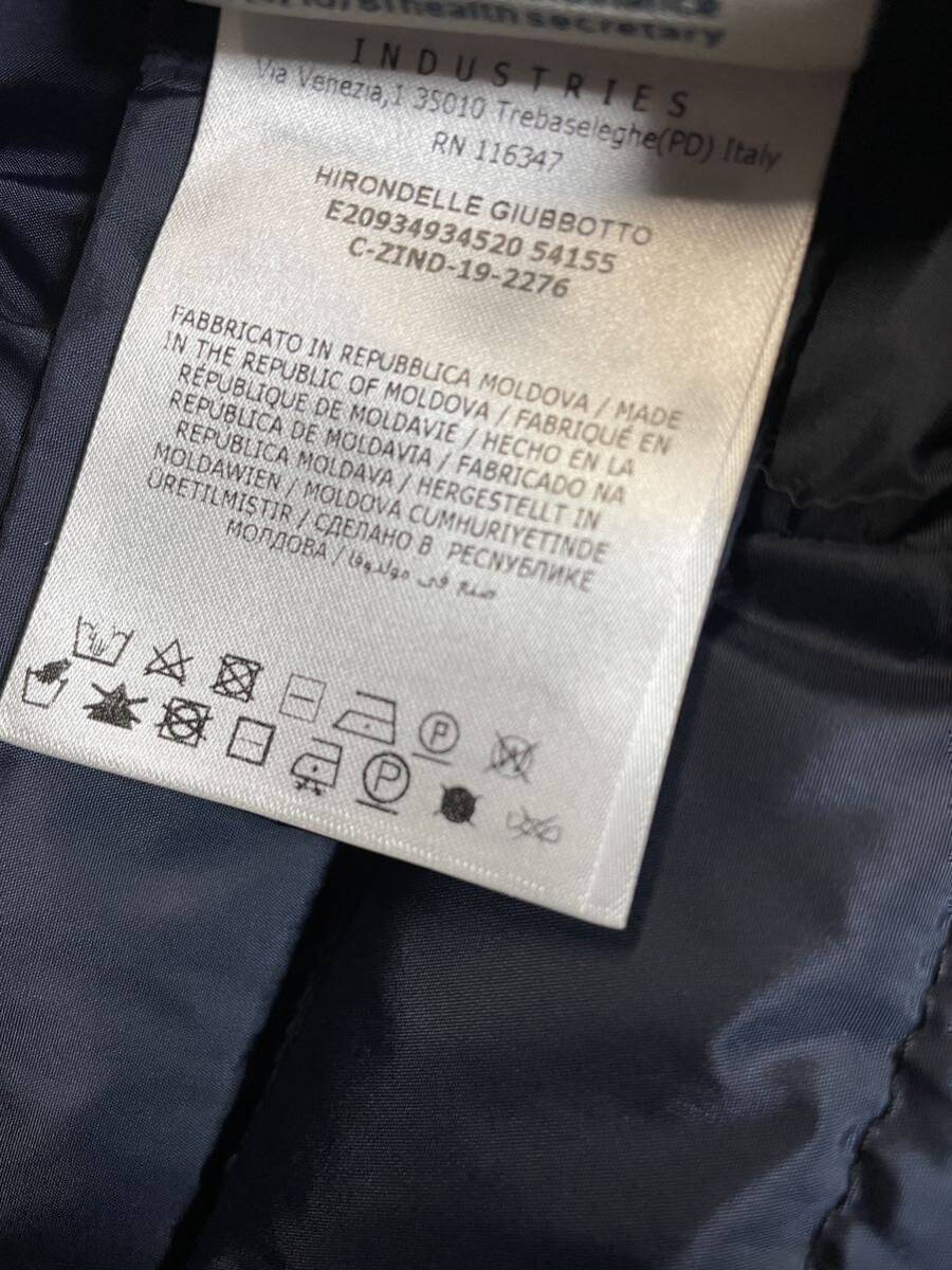 モンクレール フォックスファー ナイロン ダウン コート　ネイビー　レディース　 国内正規品　MONCLER　#B3_画像4