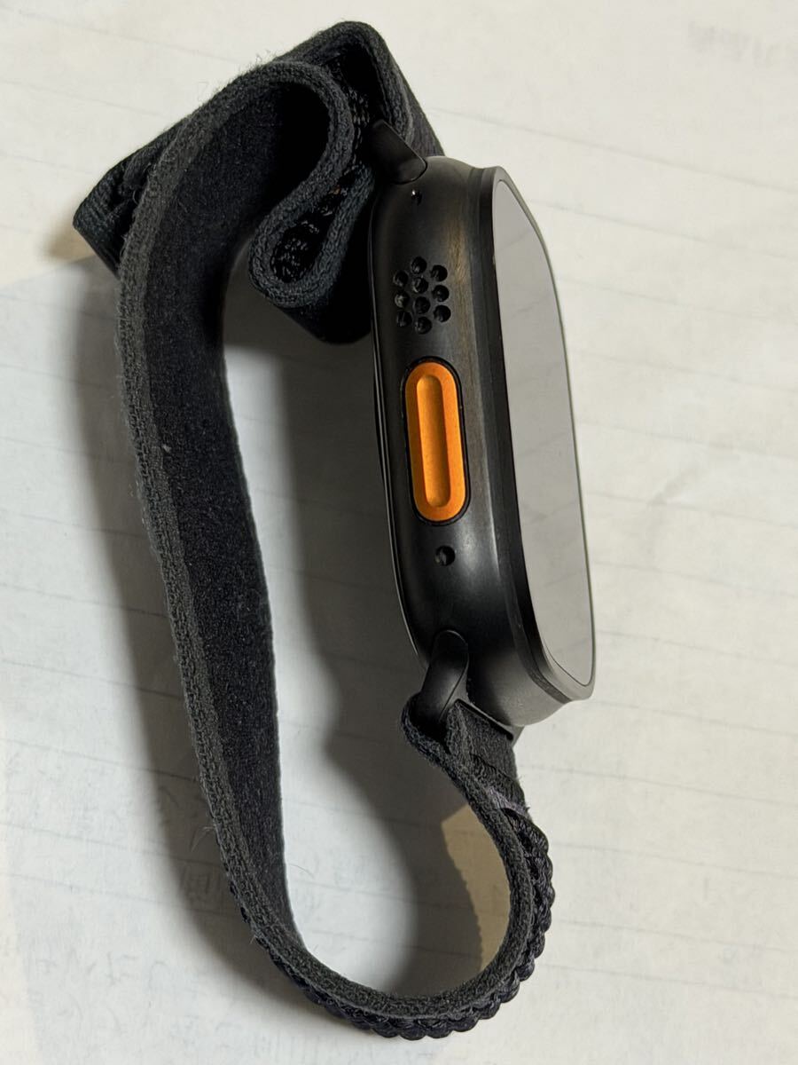 Apple Watch Ultra 2 GPS＋Cellularモデル 49mm ブラックチタニウムケースとブラックオーシャンバンド MX4P3J/A Ultra2_画像7