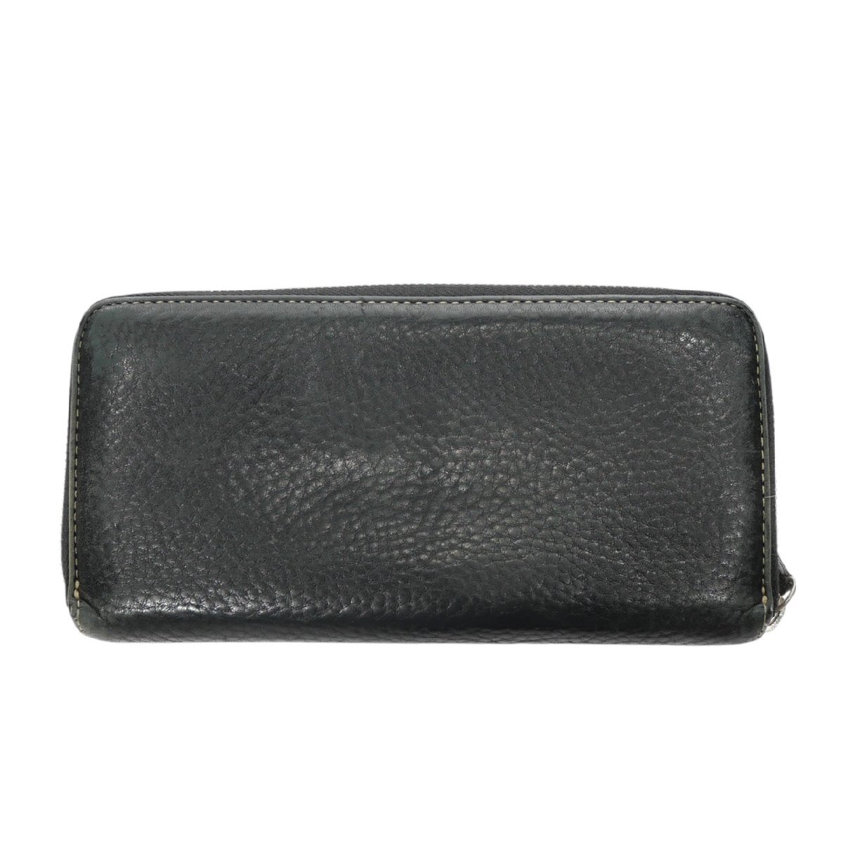 1円スタート 財布 まとめ3点セット PRADA プラダ GUCCI グッチ 等 二つ折り 三つ折り 長財布 三角ロゴプレート GG柄 レザー キャンバス_画像9