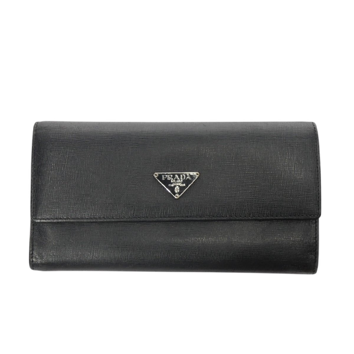 1円スタート 財布 まとめ3点セット PRADA プラダ GUCCI グッチ 等 二つ折り 三つ折り 長財布 三角ロゴプレート GG柄 レザー キャンバス_画像2